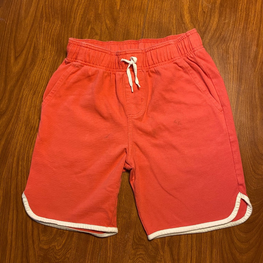 Tea Collection Boys Size 12 Light Orange with White Trim